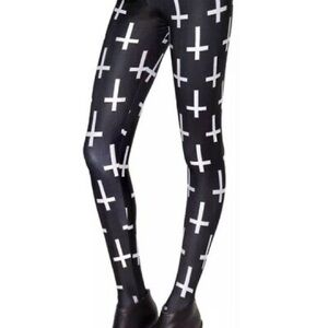 BlackMilk Cross of St Peter leggings size S